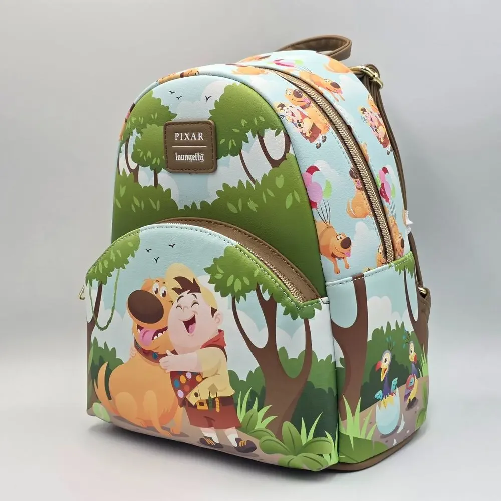 Loungefly Disney Pixar Up Dug & Russell Mini Backpack New